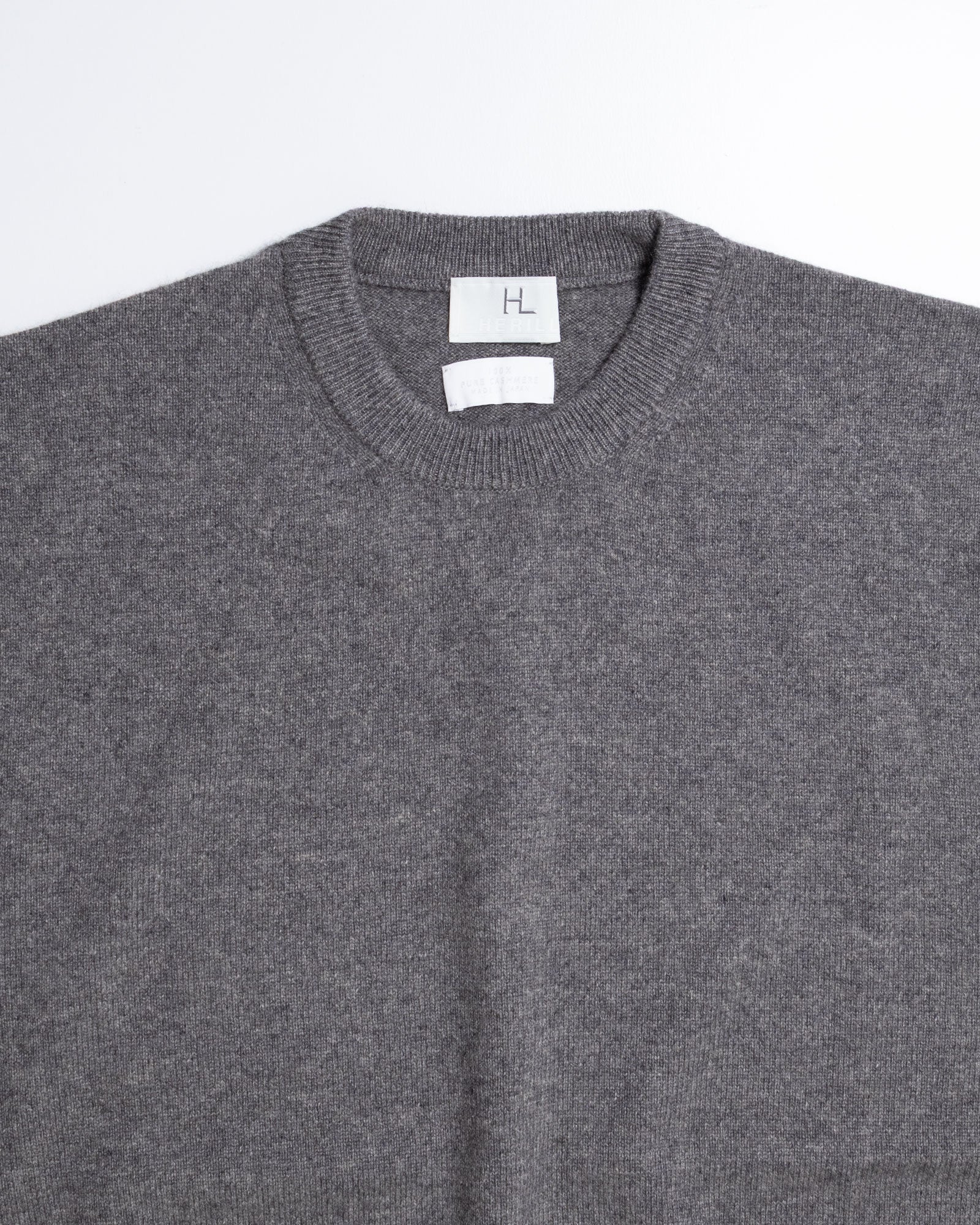 HERILL GOLDENCASH PULLOVER GRAY