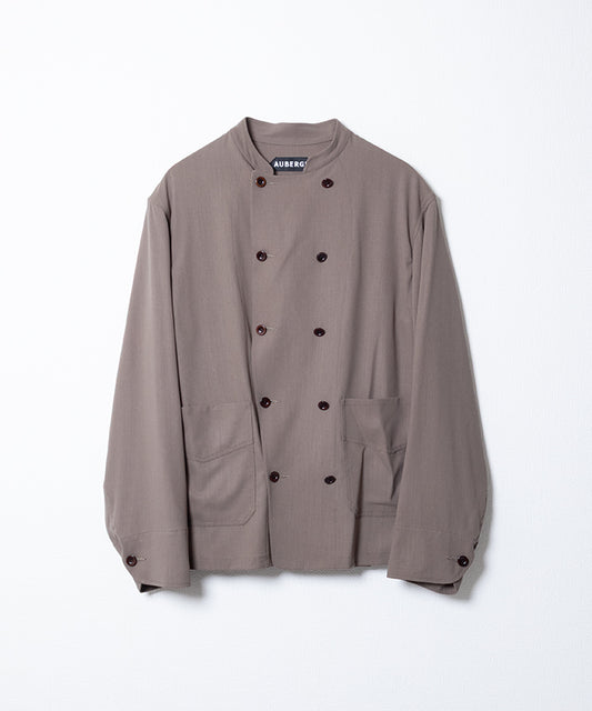 【AUBERGE】GRED / オーベルジュ グレッド フレンチコックジャケット ウールギャバジン 2026ss 2026春夏 正規取扱店 神奈川 鎌倉 アルザック鎌倉 オンラインショップ 通販