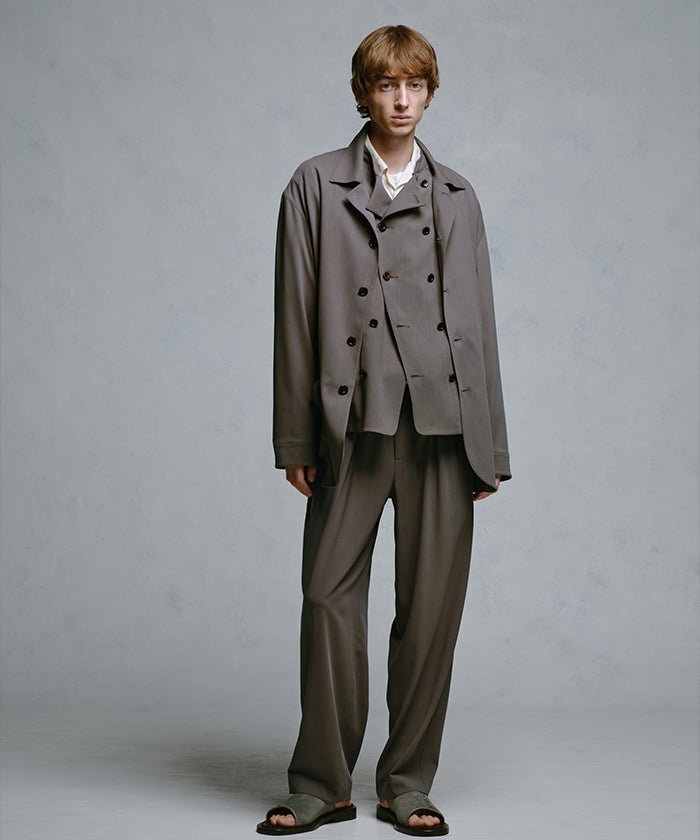 【AUBERGE】GRED / オーベルジュ グレッド フレンチコックジャケット ウールギャバジン 2026ss 2026春夏 正規取扱店 神奈川 鎌倉 アルザック鎌倉 オンラインショップ 通販