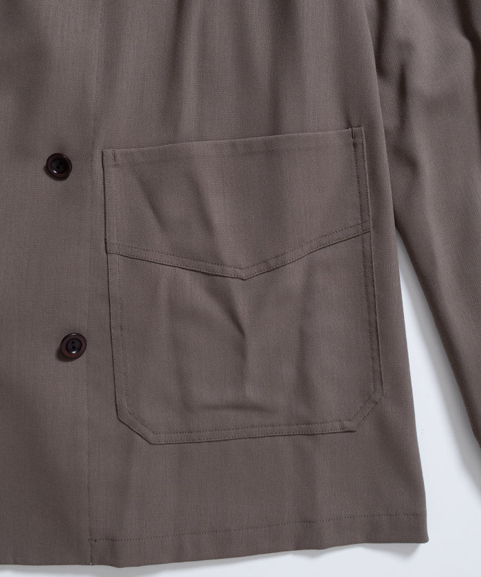 【AUBERGE】GRED / オーベルジュ グレッド フレンチコックジャケット ウールギャバジン 2026ss 2026春夏 正規取扱店 神奈川 鎌倉 アルザック鎌倉 オンラインショップ 通販