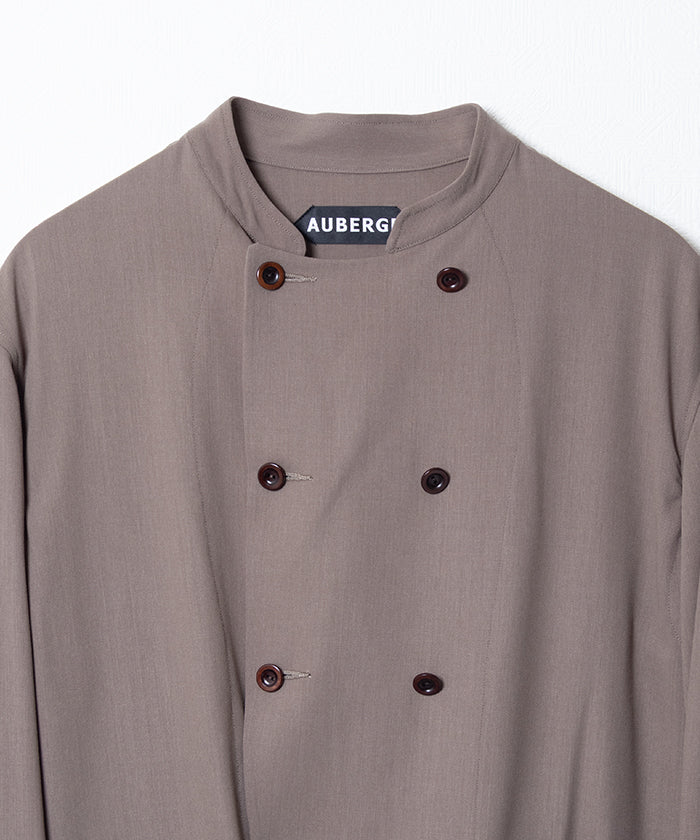 【AUBERGE】GRED / オーベルジュ グレッド フレンチコックジャケット ウールギャバジン 2026ss 2026春夏 正規取扱店 神奈川 鎌倉 アルザック鎌倉 オンラインショップ 通販
