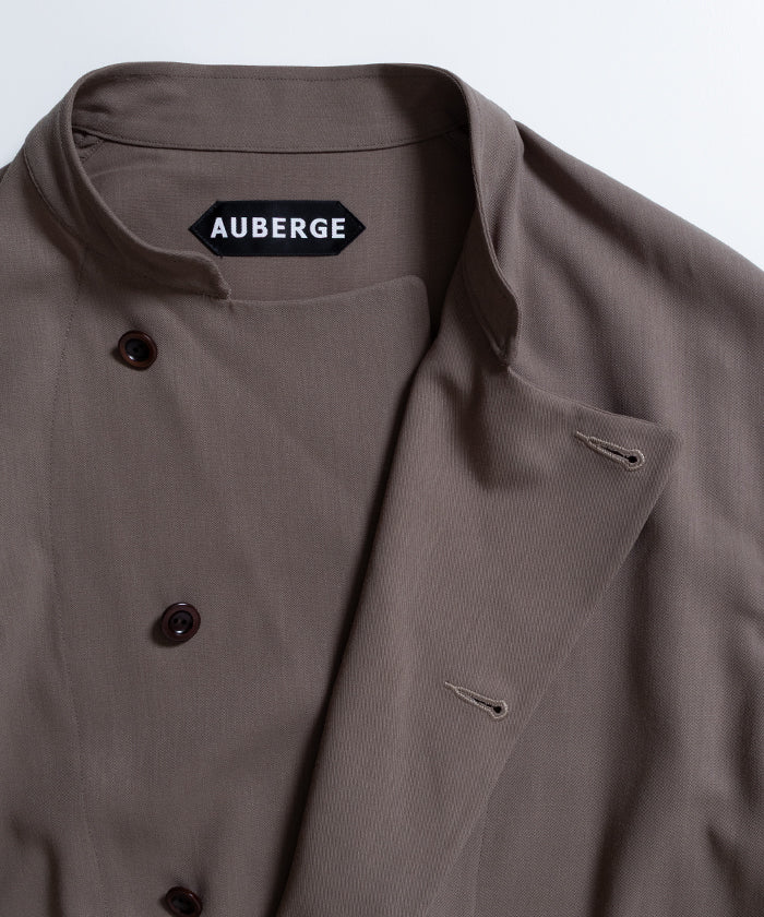 【AUBERGE】GRED / オーベルジュ グレッド フレンチコックジャケット ウールギャバジン 2026ss 2026春夏 正規取扱店 神奈川 鎌倉 アルザック鎌倉 オンラインショップ 通販