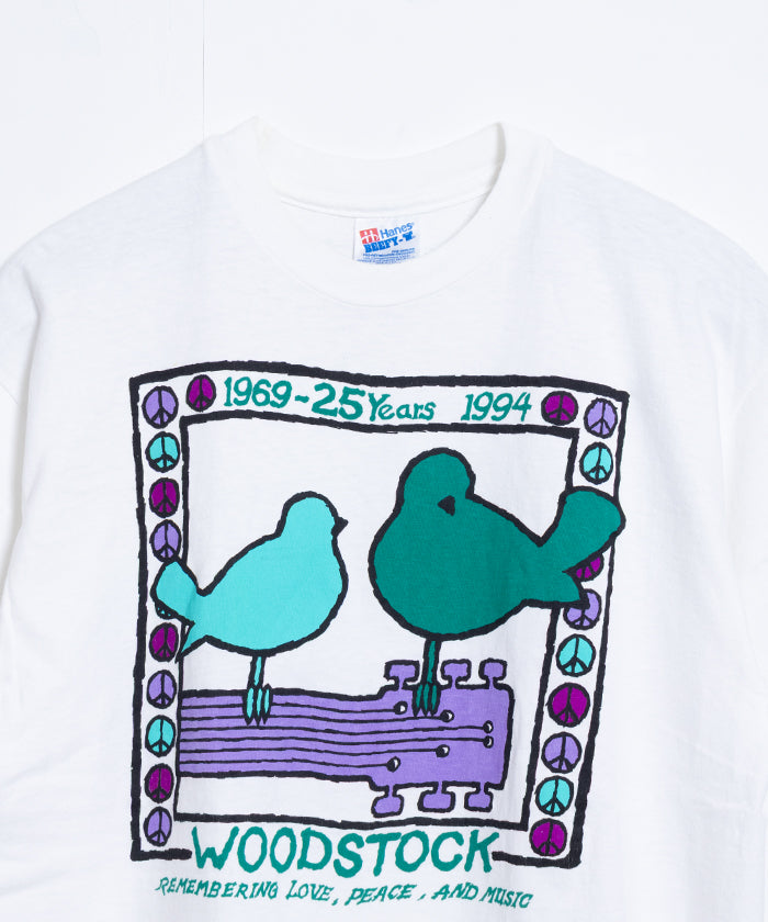 1990's HANES TEE WOODSTOCK MUSIC AND ART FESTIVAL 1994