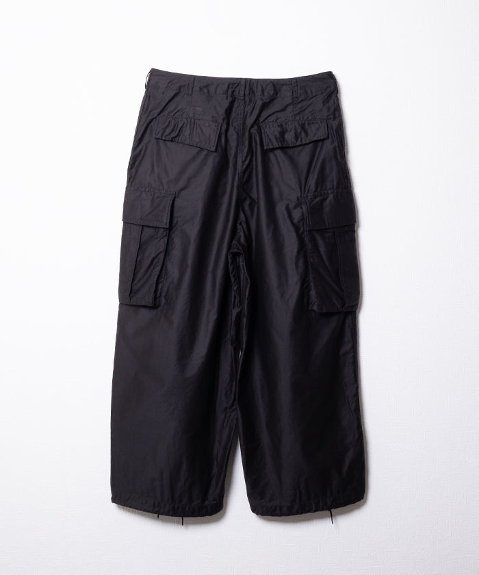 NEEDLES H.D. PANT BDU BLACK バックスタイル カーゴパンツ