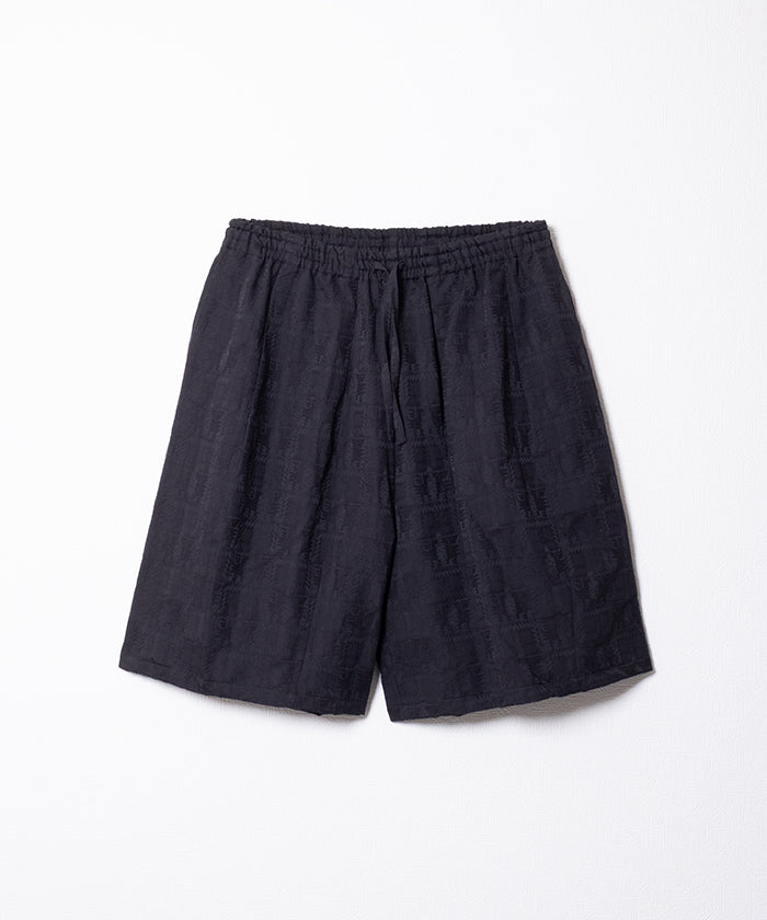 H.D. SHORT NATIVE JACQUARD - BLACK - A'r139 Kamakura