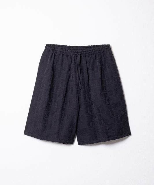 H.D. SHORT NATIVE JACQUARD - BLACK - A'r139 Kamakura