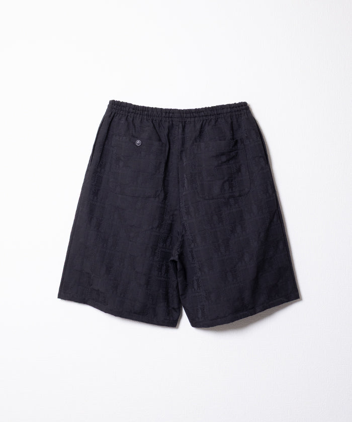 Needles】H.D. SHORT NATIVE JACQUARD - BLACK / ニードルズ ヒザデル