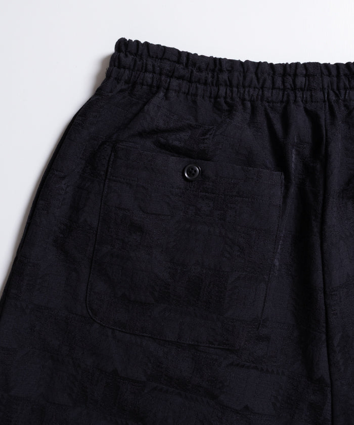 Needles】H.D. SHORT NATIVE JACQUARD - BLACK / ニードルズ ヒザデル