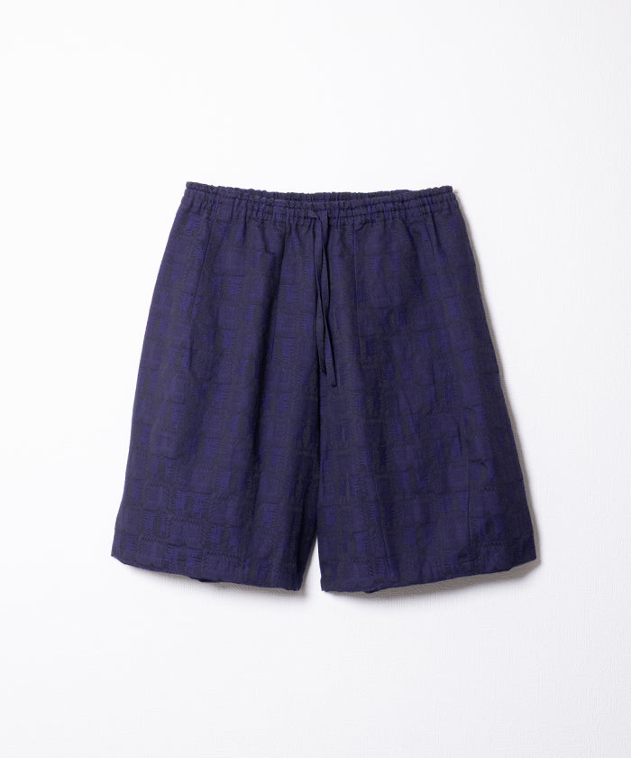H.D. SHORT NATIVE JACQUARD - PURPLE - A'r139 Kamakura