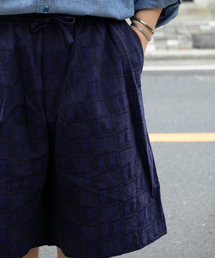 【Needles】H.D. SHORT NATIVE JACQUARD - PURPLE / ニードルズ ヒザデルショーツ ネイティブ ジャカード 2026ss 2026春夏 正規取扱店 神奈川 鎌倉 ARZACH KAMAKURA オンラインショップ 通販