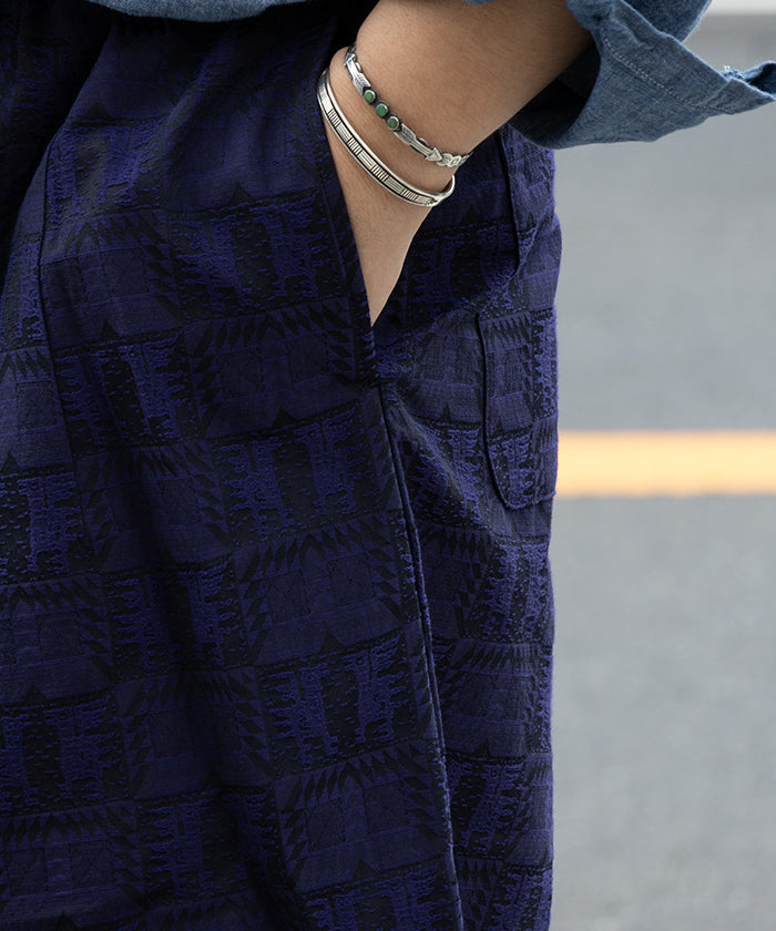 【Needles】H.D. SHORT NATIVE JACQUARD - PURPLE / ニードルズ ヒザデルショーツ ネイティブ ジャカード 2026ss 2026春夏 正規取扱店 神奈川 鎌倉 ARZACH KAMAKURA オンラインショップ 通販