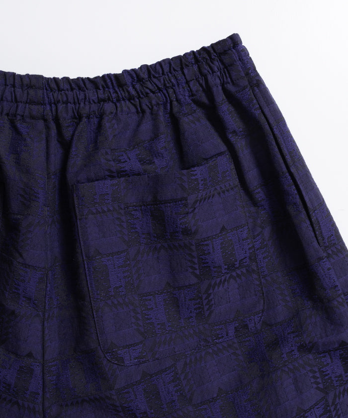H.D. SHORT NATIVE JACQUARD - PURPLE - A'r139 Kamakura