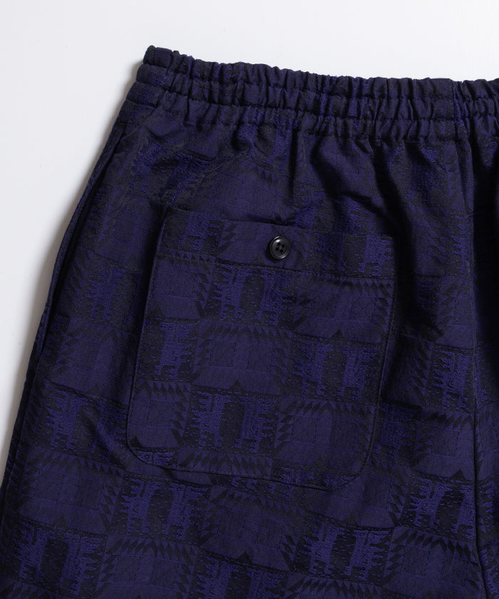 H.D. SHORT NATIVE JACQUARD - PURPLE - A'r139 Kamakura