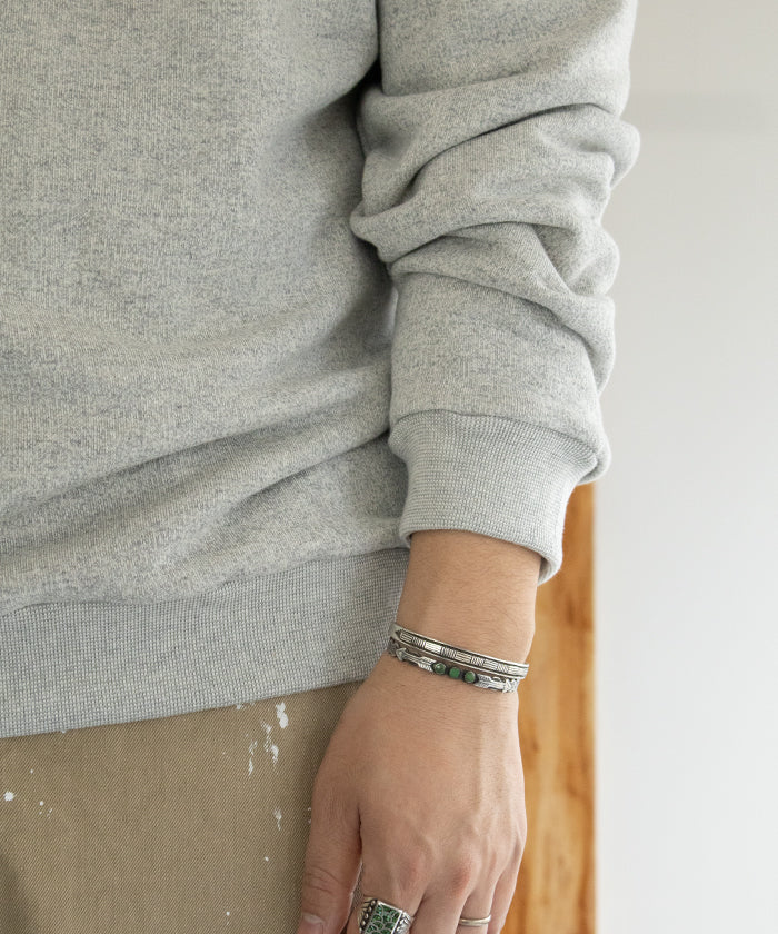 【INTÉRIM】HENRY LOOP WHEEL SWEAT SHIRT / インテリム ヘンリーネック スウェット 吊り編み 2025AW 2025秋冬 正規取扱店 神奈川 鎌倉 オンラインショップ 通販