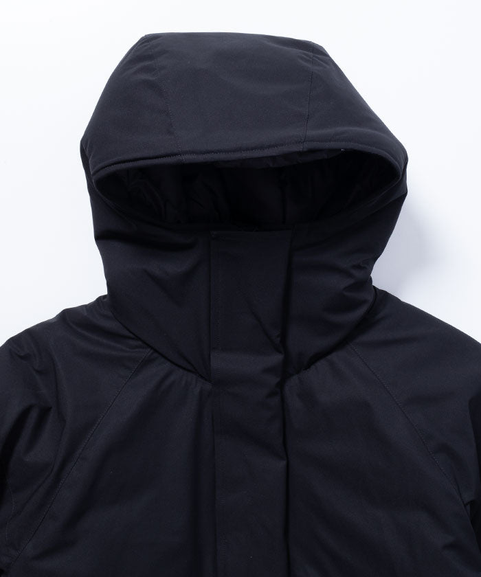 【INTÉRIM】HI-LOFT WATER PROOF INSULATED HOODED JACKET / インテリム ハイロフト ウォータープルーフ シンサレート ジャケット ダウンジャケット 2024AW 正規取扱店 神奈川 鎌倉 通販 オンラインショップ