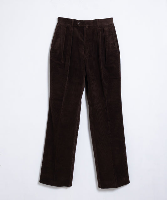 【NEAT】HIGHDENSITY CORDRUOY WIDE ‐ BROWN  / ニート  ハイデンシティ コーデュロイ ワイド ブラウン 2025AW 2025秋冬 正規取扱店 神奈川 鎌倉 オンラインショップ 通販 太畝コーデュロイパンツ