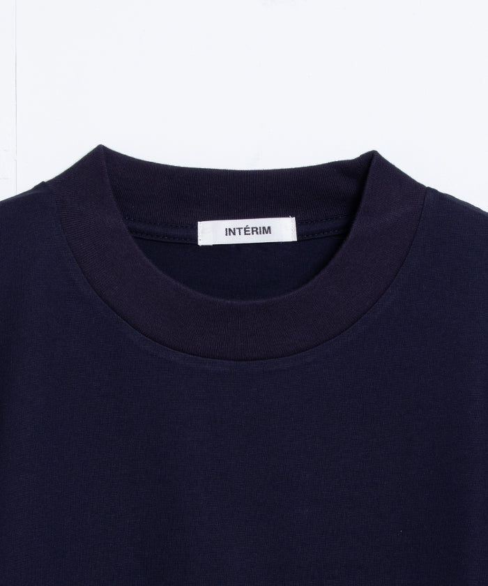 【INTÉRIM】HIGH GAUGE SUVIN JERSEY S/S TEE - ROYAL D.PURPLE　/ インテリム ハイゲージ スビンコットンジャージー 半袖 Tシャツ ロイヤルダークパープル ネイビー 2025SS 2025春夏 正規取扱店 神奈川 鎌倉オンラインショップ 通販