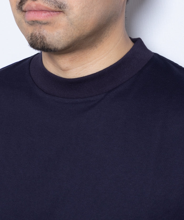 【INTÉRIM】HIGH GAUGE SUVIN JERSEY S/S TEE - ROYAL D.PURPLE　/ インテリム ハイゲージ スビンコットンジャージー 半袖 Tシャツ ロイヤルダークパープル ネイビー 2025SS 2025春夏 正規取扱店 神奈川 鎌倉オンラインショップ 通販