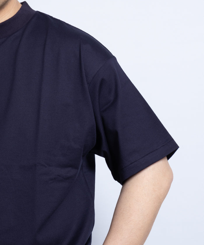 【INTÉRIM】HIGH GAUGE SUVIN JERSEY S/S TEE - ROYAL D.PURPLE　/ インテリム ハイゲージ スビンコットンジャージー 半袖 Tシャツ ロイヤルダークパープル ネイビー 2025SS 2025春夏 正規取扱店 神奈川 鎌倉オンラインショップ 通販