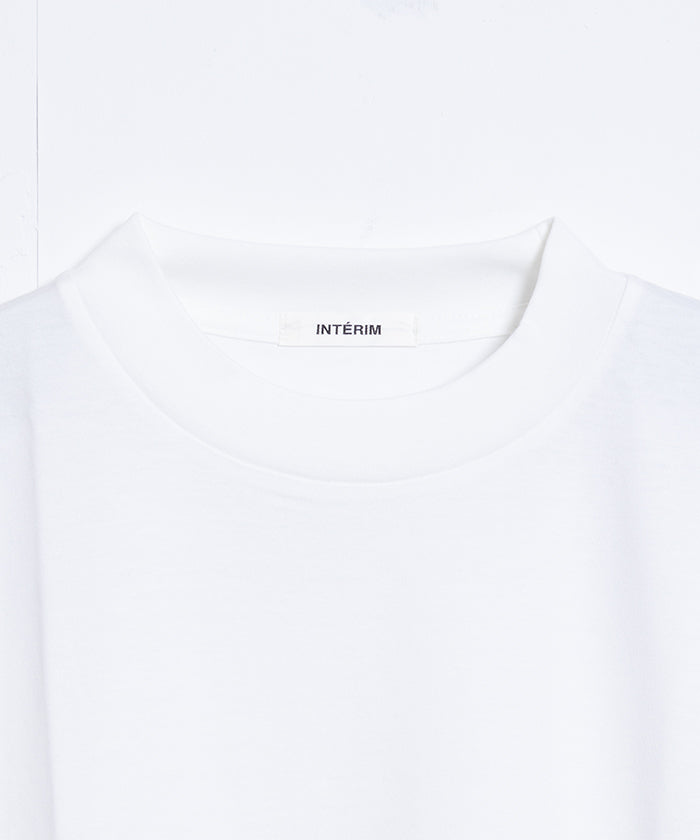【INTÉRIM】HIGH GAUGE SUVIN JERSEY S/S TEE - PURE WHITE / インテリム ハイゲージ スビンコットン ジャージー 半袖 Tシャツ ピュア ホワイト 2025SS 2025春夏 新作 正規取扱店 神奈川 鎌倉 オンラインショップ 通販