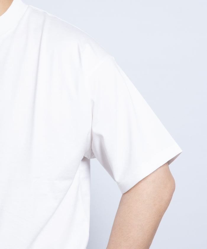 【INTÉRIM】HIGH GAUGE SUVIN JERSEY S/S TEE - PURE WHITE / インテリム ハイゲージ スビンコットン ジャージー 半袖 Tシャツ 白T 2025SS 2025春夏 新作 正規取扱店 神奈川 鎌倉 オンラインショップ 通販