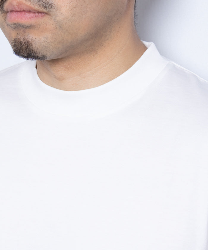 【INTÉRIM】HIGH GAUGE SUVIN JERSEY S/S TEE - PURE WHITE / インテリム ハイゲージ スビンコットン ジャージー 半袖 Tシャツ 白T 2025SS 2025春夏 新作 正規取扱店 神奈川 鎌倉 オンラインショップ 通販