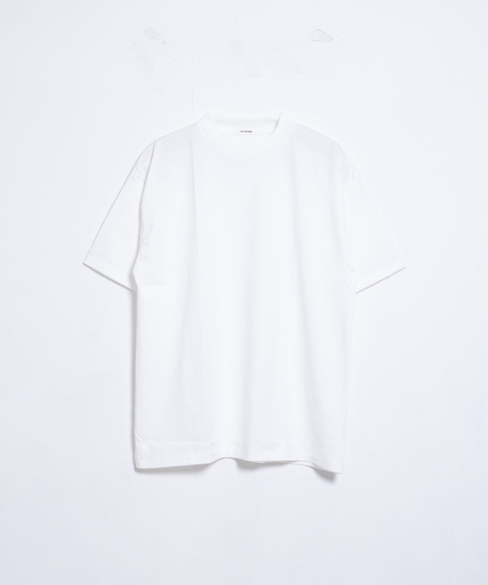 【INTÉRIM】HIGH GAUGE SUVIN JERSEY S/S TEE - PURE WHITE / インテリム ハイゲージ スビンコットン ジャージー 半袖 Tシャツ ピュア ホワイト 2025SS 2025春夏 新作 正規取扱店 神奈川 鎌倉 オンラインショップ 通販