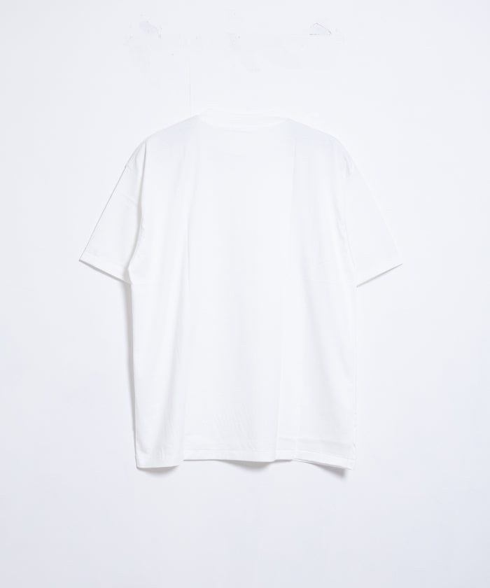 【INTÉRIM】HIGH GAUGE SUVIN JERSEY S/S TEE - PURE WHITE / インテリム ハイゲージ スビンコットン ジャージー 半袖 Tシャツ ピュア ホワイト 2025SS 2025春夏 新作 正規取扱店 神奈川 鎌倉 オンラインショップ 通販