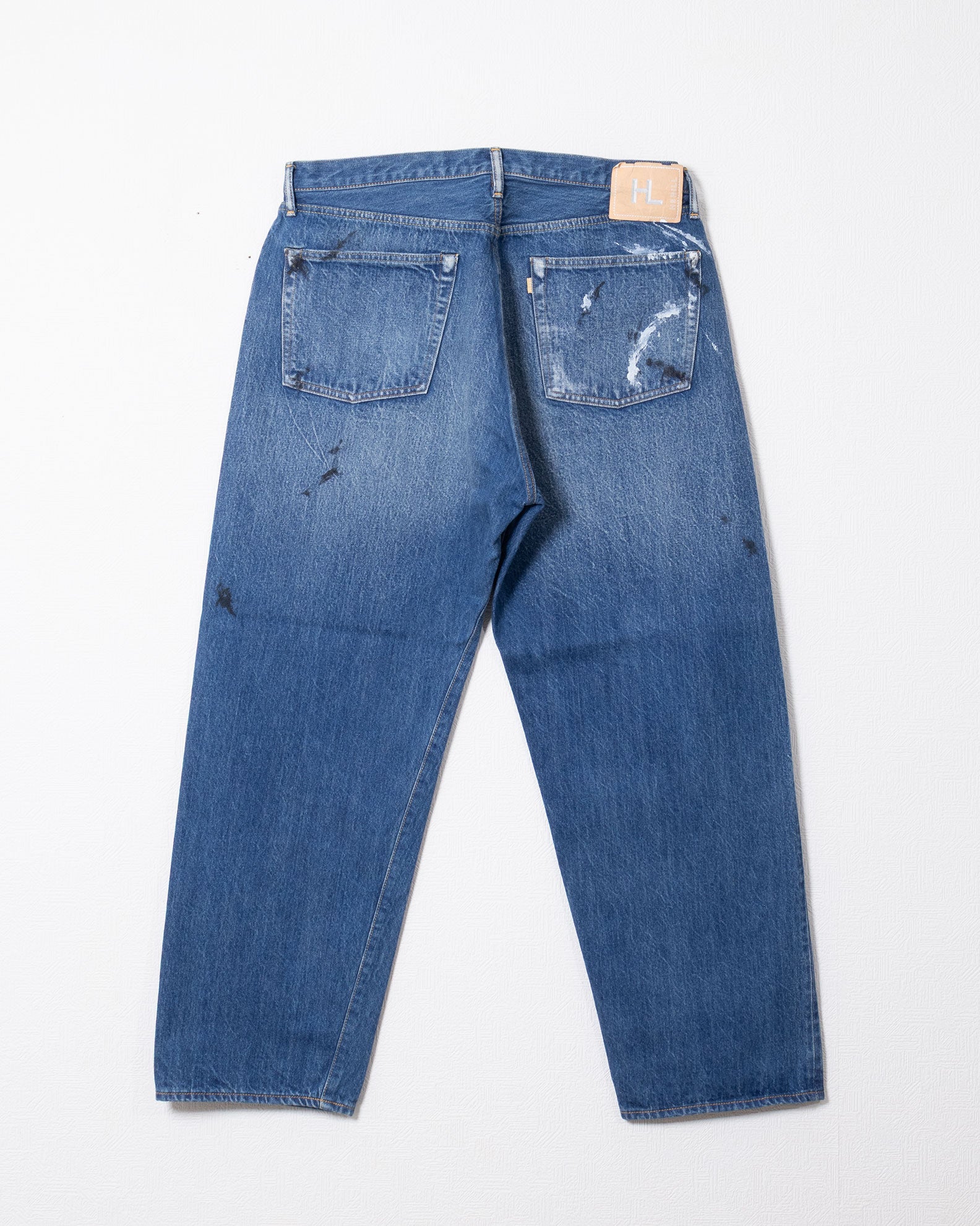 HERILL HL RUGGED DENIM SPLASHWORN 平置きバック