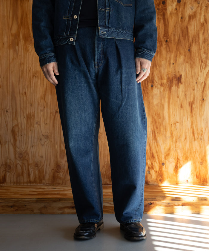 【HERILL】HONAI SUVINDENIM 4PK /ヘリル 4ポケット タック デニム スビンコットン 本藍染 2026ss 2026春夏 正規取扱店 神奈川 鎌倉 オンラインショップ 通販