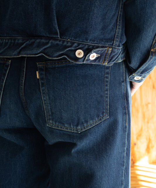 【HERILL】HONAI SUVINDENIM 4PK /ヘリル 4ポケット タック デニム スビンコットン 本藍染 2026ss 2026春夏 正規取扱店 神奈川 鎌倉 オンラインショップ 通販