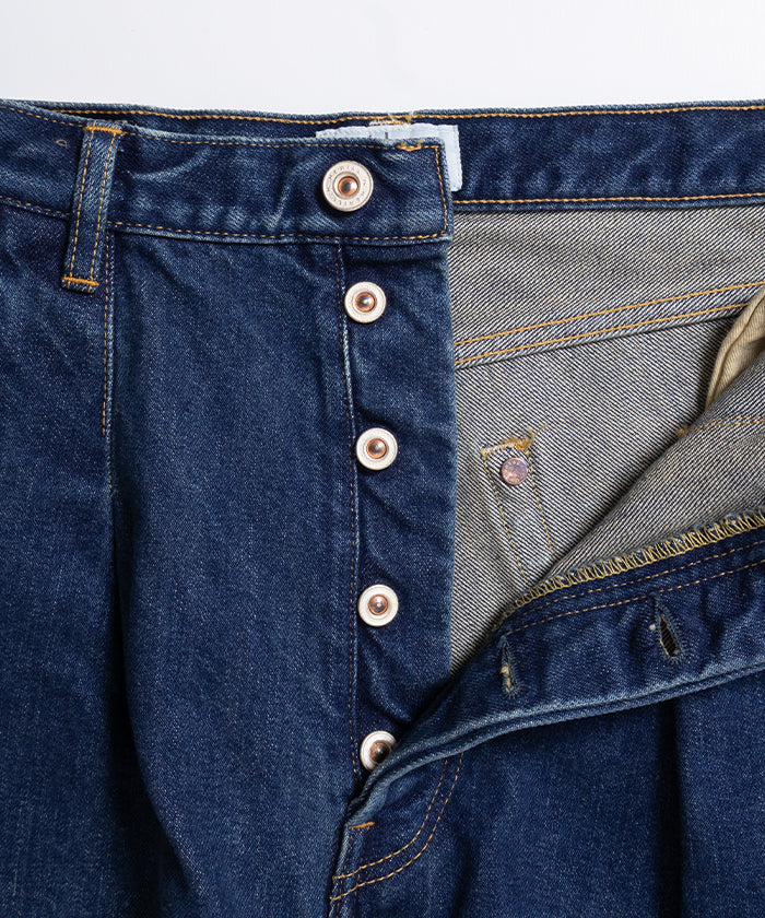 【HERILL】HONAI SUVINDENIM 4PK /ヘリル 4ポケット タック デニム スビンコットン 本藍染 2026ss 2026春夏 正規取扱店 神奈川 鎌倉 オンラインショップ 通販