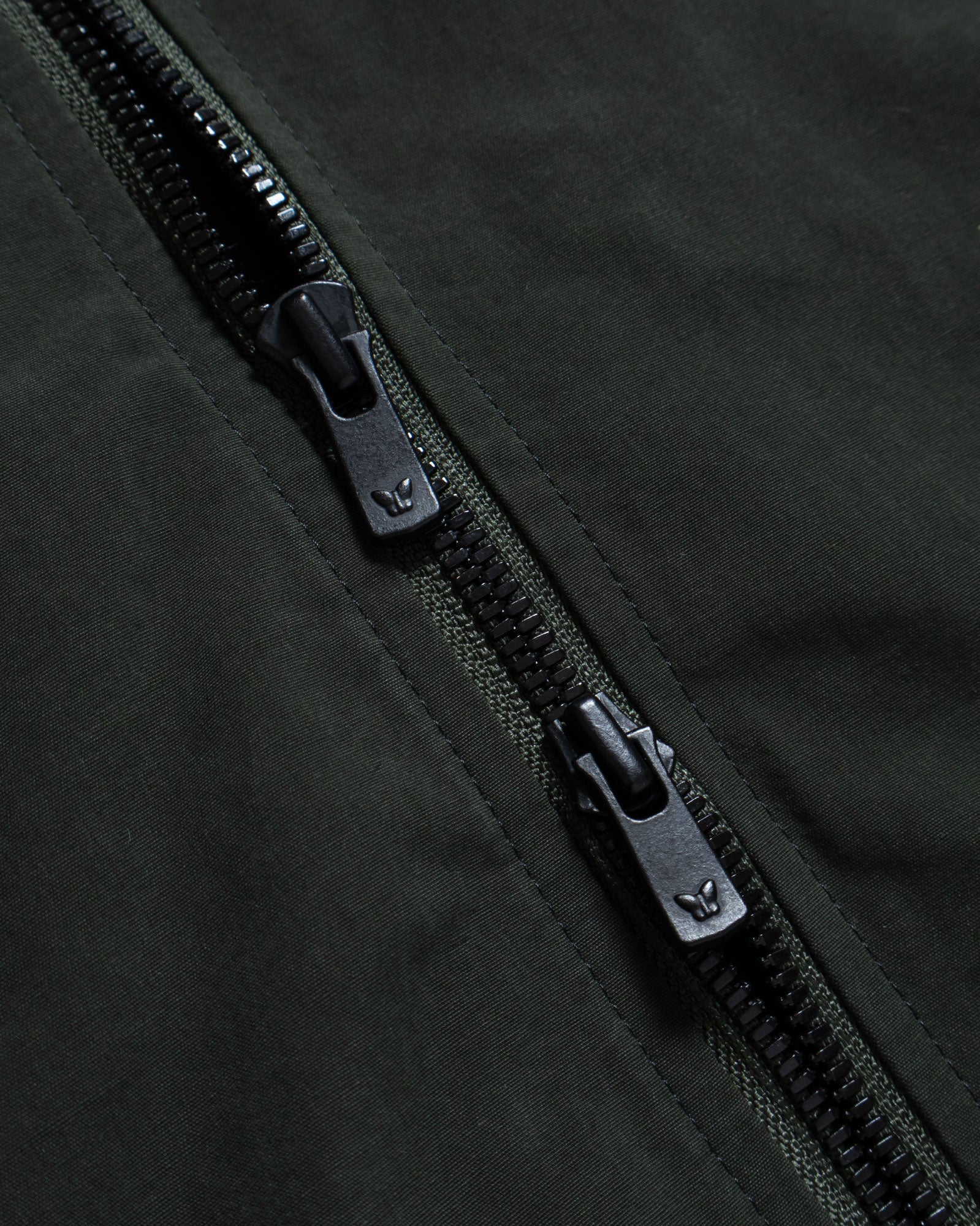 NEEDLES HOODED DOWN SUR COAT GREEN ポケット クローズアップ