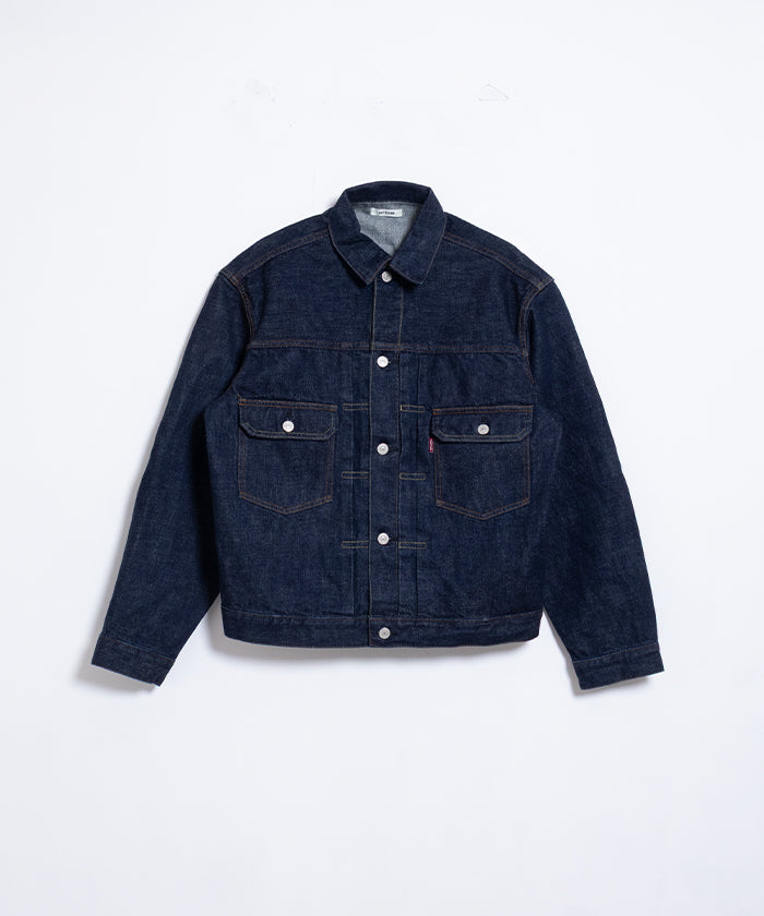 【INTÉRIM】HYPER BIG 2ND SHUTTLE DENIM SIDE PANEL JACKET / インテリム ハイパービッグ セカンド シャトルデニム サイドパネル デニムジャケット 2025SS 2025春夏 正規取扱店 神奈川 鎌倉 オンラインショップ 通販