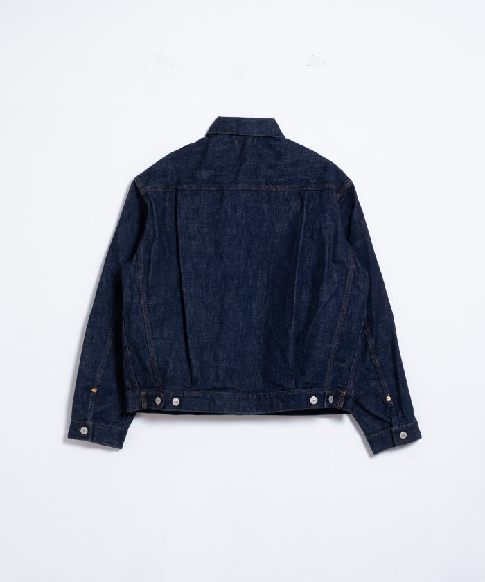 【INTÉRIM】HYPER BIG 2ND SHUTTLE DENIM SIDE PANEL JACKET / インテリム ハイパービッグ セカンド シャトルデニム サイドパネル デニムジャケット 2025SS 2025春夏 正規取扱店 神奈川 鎌倉 オンラインショップ 通販