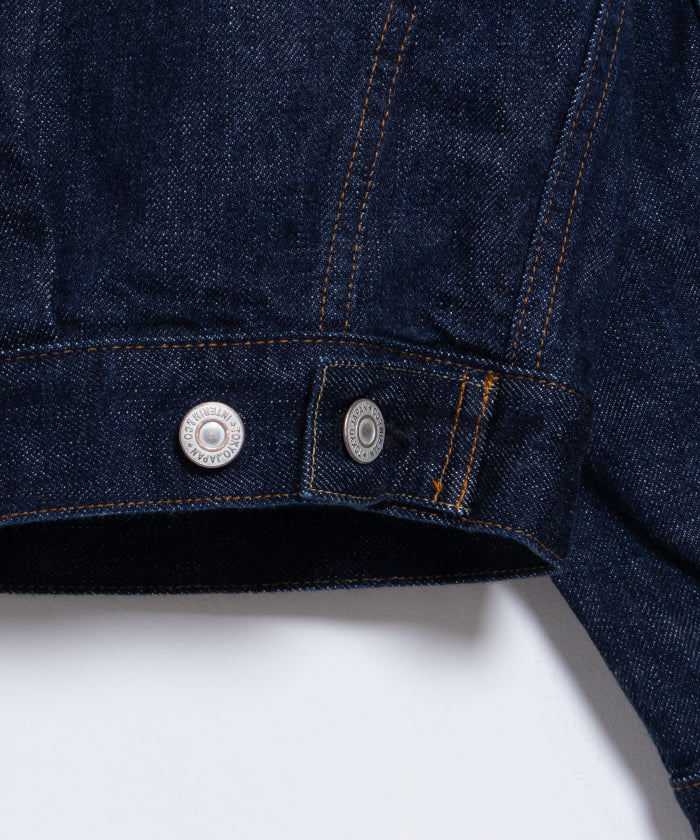 【INTÉRIM】HYPER BIG 2ND SHUTTLE DENIM SIDE PANEL JACKET / インテリム ハイパービッグ セカンド シャトルデニム サイドパネル デニムジャケット 2025SS 2025春夏 正規取扱店 神奈川 鎌倉 オンラインショップ 通販