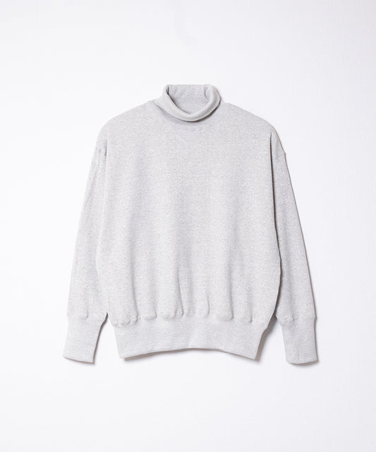 HYPER BIG HIGH NECK BOTH V-GAZETTE LOOP WHEEL SWEAT SHIRT