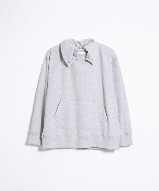 【INTÉRIM】HYPER BIG LOOP WHEEL AFTER HOODED SWEAT PARKA / インテリム ハイパービッグ ループウィール 後付け スウェット パーカー 2024AW 正規取扱店 神奈川オンラインショップ 通販 日本製
