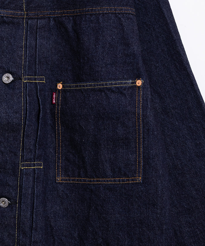 WASH HEAVY KIBATA SHUTTLE HYPER BIG WWⅡ 1ST DENIM JACKET