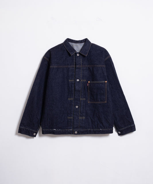 WASH HEAVY KIBATA SHUTTLE HYPER BIG WWⅡ 1ST DENIM JACKET