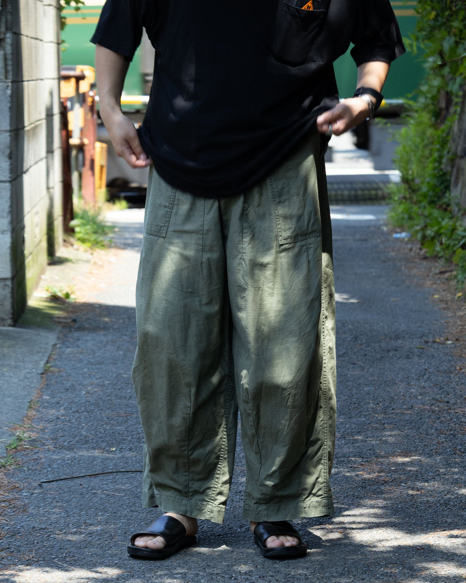 NEEDLES / H.D. PANT FATIGUE OLIVE, 2026AW. | オーベルジュ、ウティ
