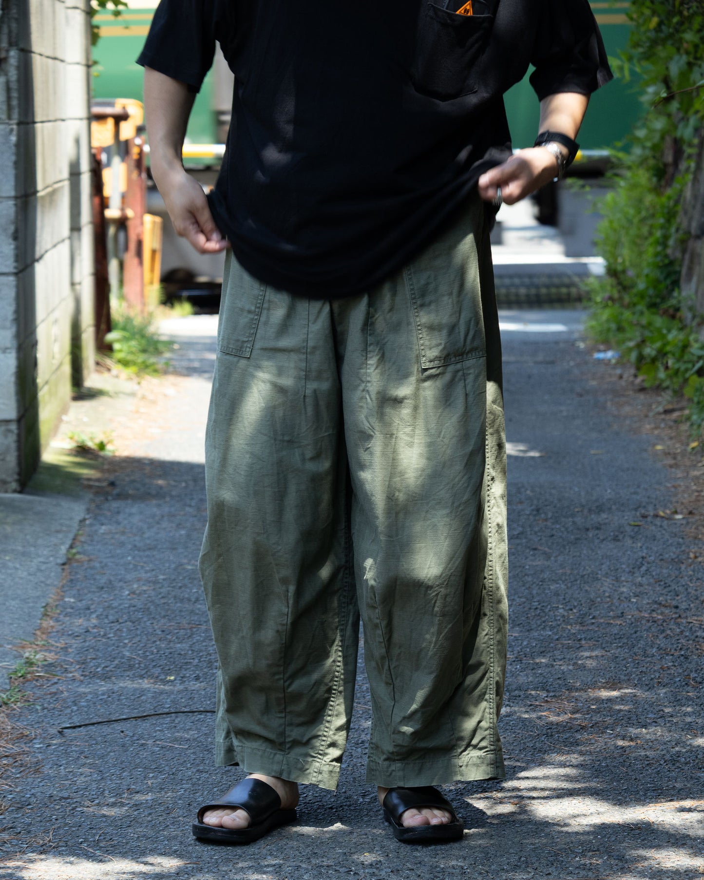 【Needles】H.D PANT FATIGUE - OLIVE / ニードルズ ヒザデルパンツ ファティーグ オリーブ 2026aw2026秋冬 正規取扱店 神奈川 鎌倉 ARZACH KAMAKURA オンラインショップ 通販