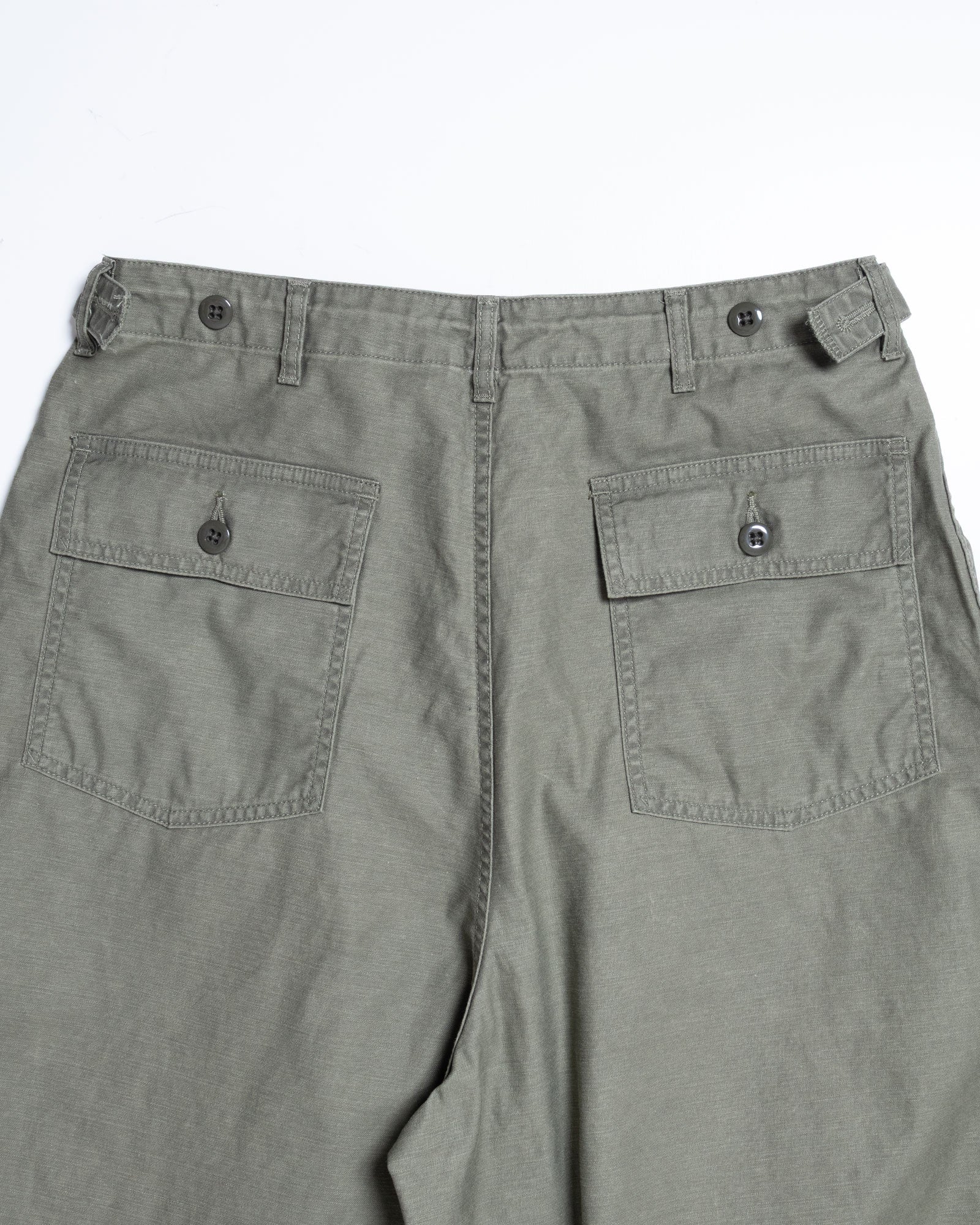 NEEDLES H.D. PANT FATIGUE OLIVE 着用カット4