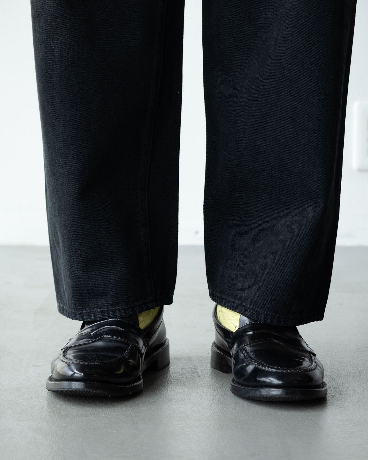  HERILL-ISLANDDENIM XXJEANS - BLACKVINTAGEWORN - ARZACH KAMAKURA 