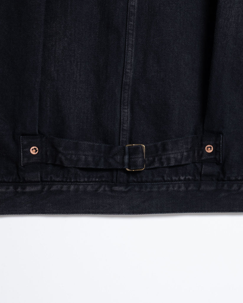 HERILL ISLANDDENIM XX JACKET 袖口カフス・ボタンディテール
