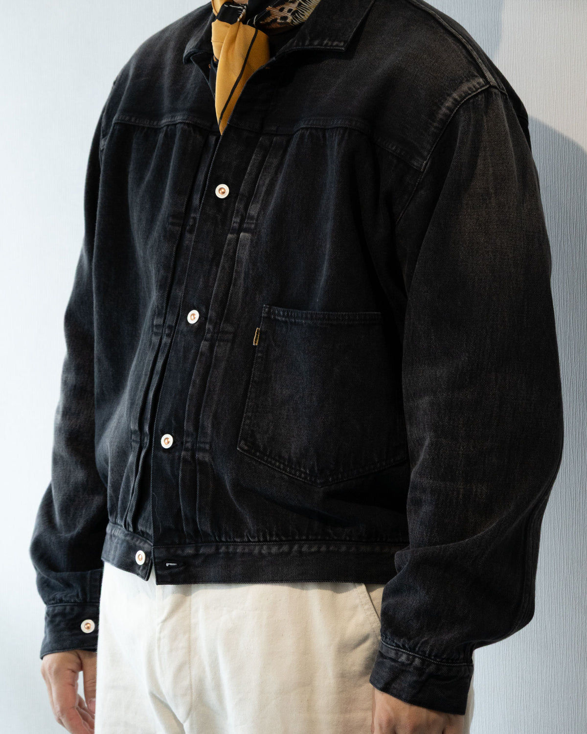 ISLANDDENIM XX JACKET - BLACKVINTAGEWORN