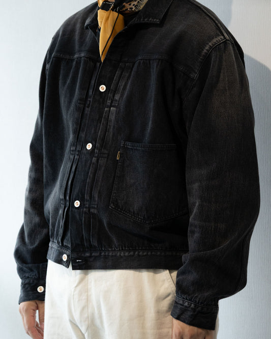 ISLANDDENIM XX JACKET - BLACKVINTAGEWORN