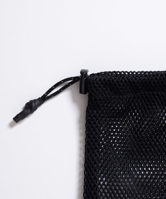 B:TOGETHER KINCHAKU BLACK MESH ディテール