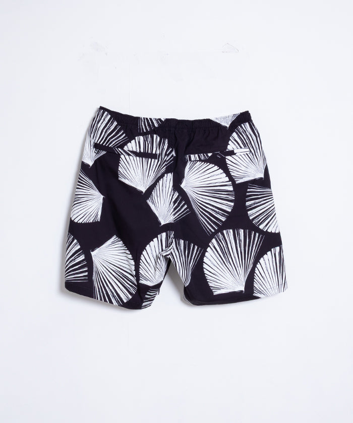 【Aloha Blossom】KUBA BEACH SHORTS - BLACK / アロハブロッサム クバ ビーチ ショーツ 2025SS 2025春夏 正規取扱店 神奈川 鎌倉オンラインショップ 通販 水着 ショートパンツ