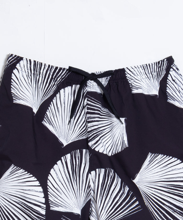 【Aloha Blossom】KUBA BEACH SHORTS - BLACK / アロハブロッサム クバ ビーチ ショーツ 2025SS 2025春夏 正規取扱店 神奈川 鎌倉オンラインショップ 通販 水着 ショートパンツ